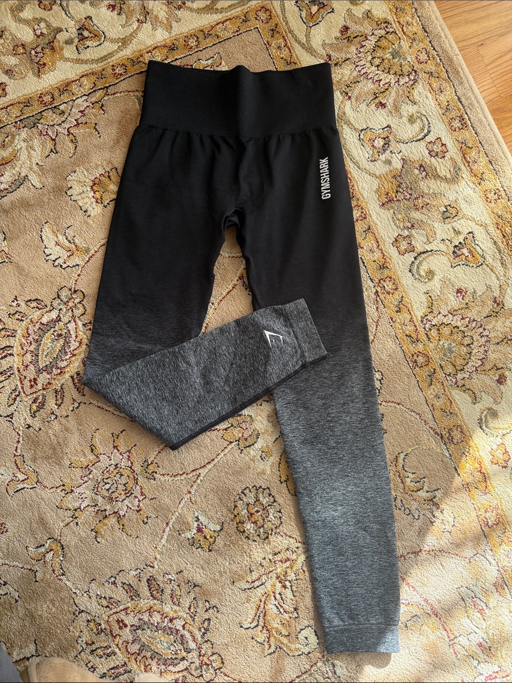 Gymshark Black to Gray Ombre Leggings